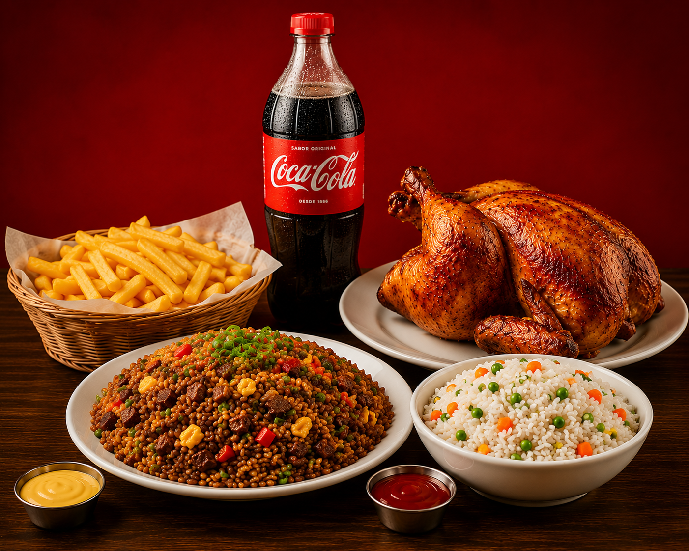 COMBO ARROZ Y PAPAFRITA